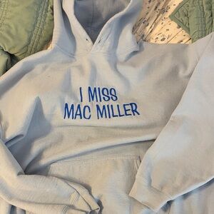 Custome made I miss Mac Miller hoodie